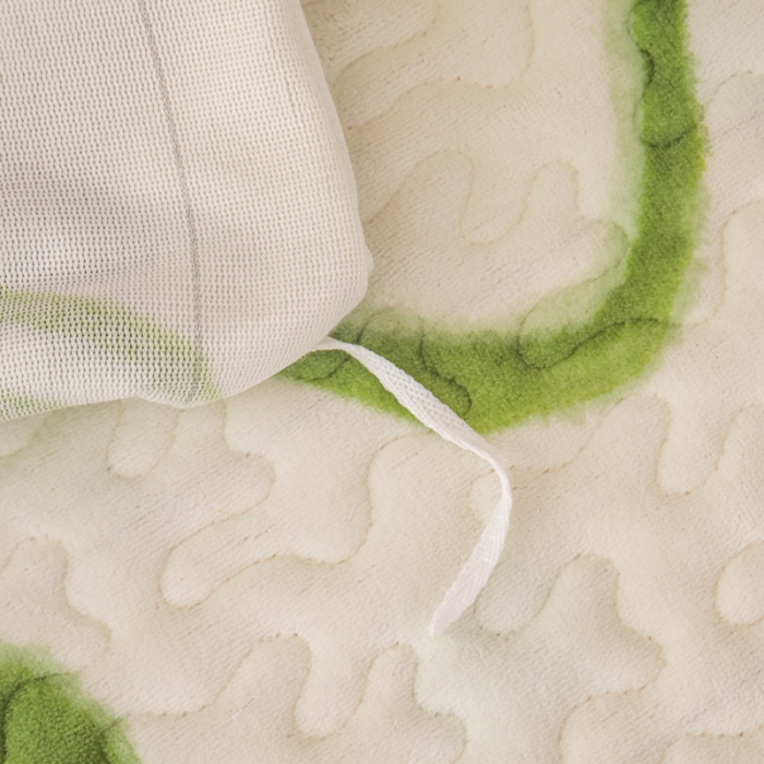 91家纺网 家纺一手货源 找家纺 梓依家纺 2023新款牛奶绒床盖款四件套 心语