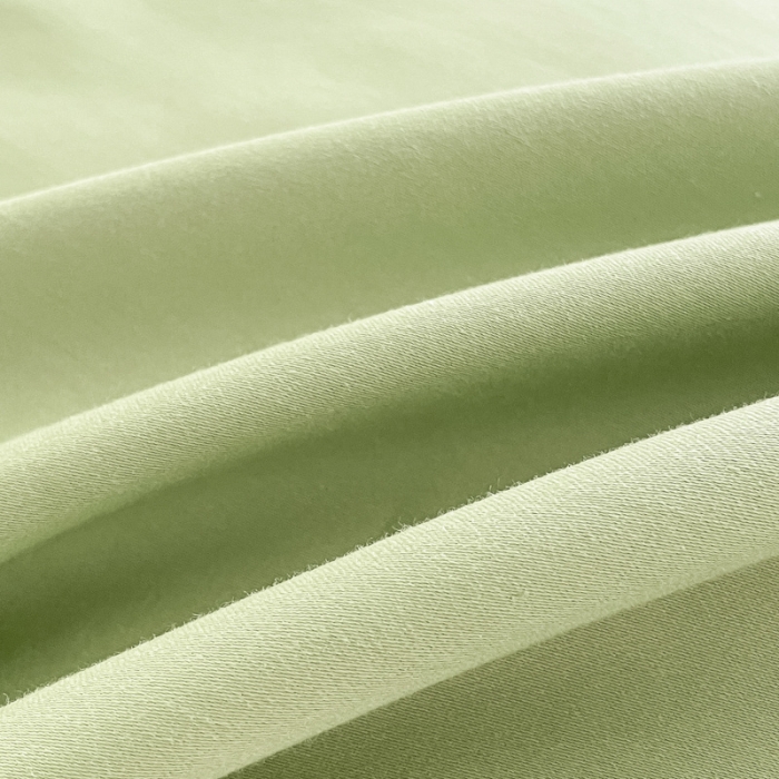 91家纺网 家纺一手货源 找家纺 秀色 100支全棉高支长绒棉四件套北欧ins风轻奢被套纯棉床上用品 铃兰花女孩-山栀茶香槟金