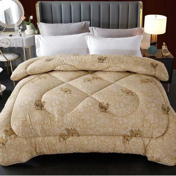 91家纺网 家纺一手货源 找家纺 （总）承柔 驼绒被石墨烯珠光浆驼毛被加厚冬被春秋被学生被芯礼品直播爆款