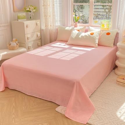 欧冠 2023新款秋冬保暖专版水洗棉麻毛巾绣四件套 南瓜派