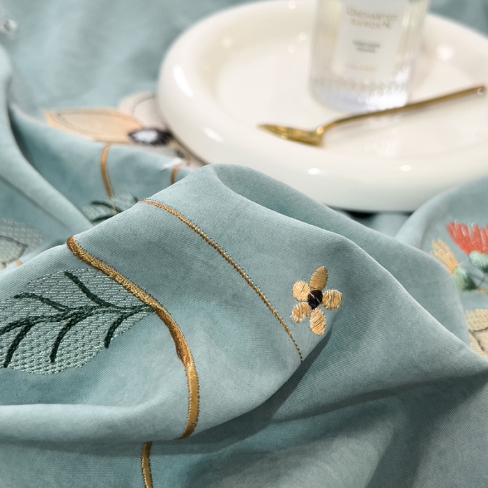 91家纺网 家纺一手货源 找家纺 （总）欧冠 2023新款秋冬保暖云锦棉刺绣宽边盛夏光年系列四件套