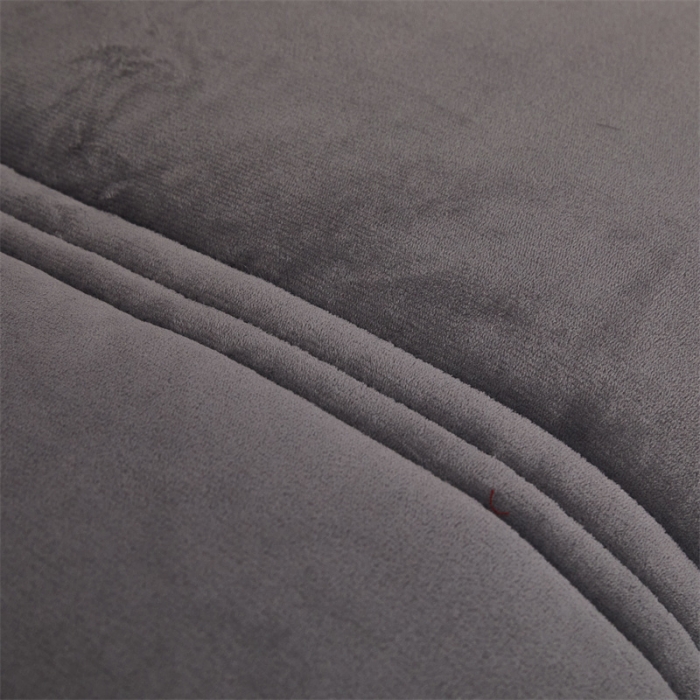 91家纺网 家纺一手货源 找家纺 钰博 2023新款双面牛奶绒大豆养 颜被 深灰色