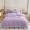 91家纺网 家纺一手货源 找家纺 欧冠 2023新款全棉斯洛琪四件套系列 斯洛琪-紫