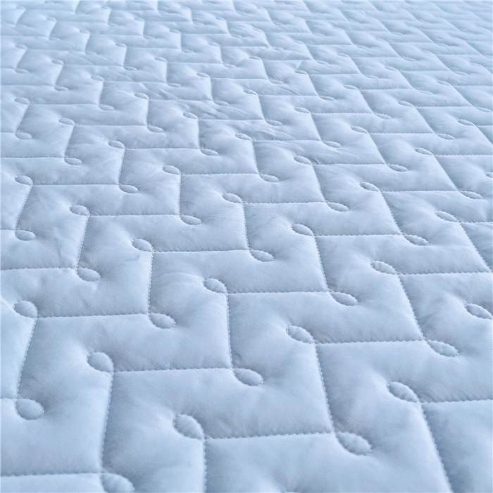 91家纺网 家纺一手货源 找家纺 十个点 2024新款水洗棉磨毛星辰单品套件系列单床裙 湖蓝