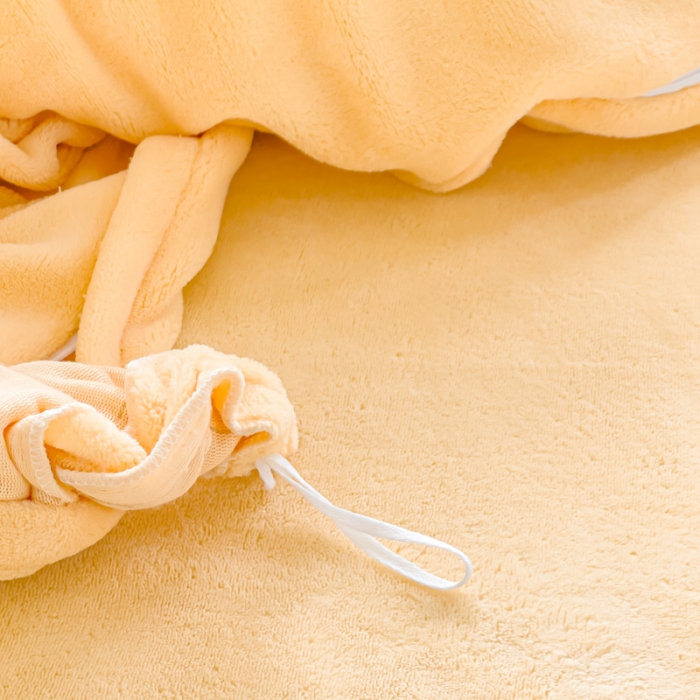 91家纺网 家纺一手货源 找家纺 米瑞娜 2024新款贴布绣牛奶绒四件套 好伙伴-黄