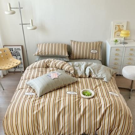 91家纺网 家纺一手货源 找家纺 （总）时年 2023新款全棉印花优选系列四件套【充值会员优惠5元】