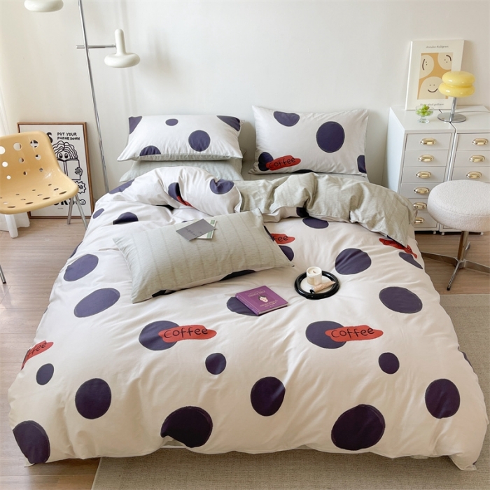 91家纺网 家纺一手货源 找家纺 时年 2023新款全棉印花优选系列四件套 库里