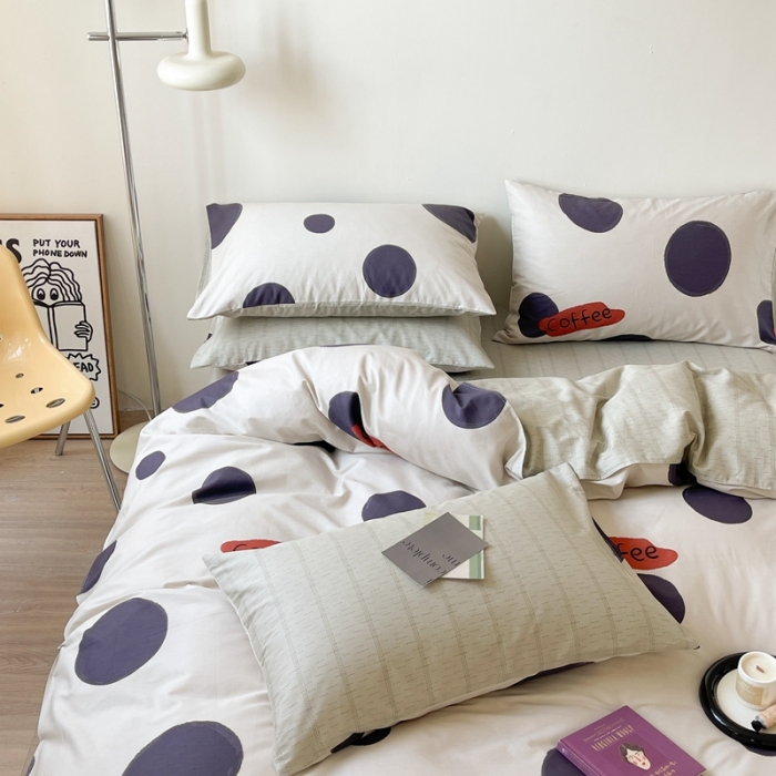 91家纺网 家纺一手货源 找家纺 时年 2023新款全棉印花优选系列四件套 库里