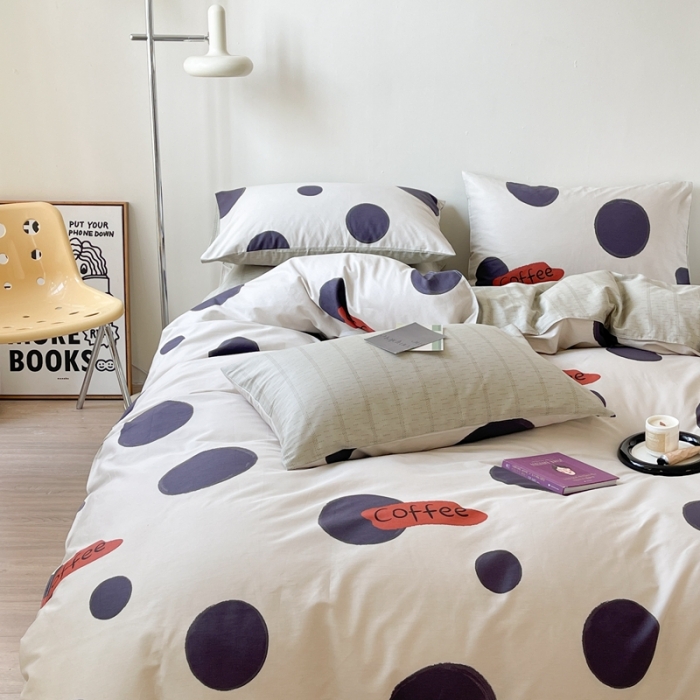 91家纺网 家纺一手货源 找家纺 时年 2023新款全棉印花优选系列四件套 库里