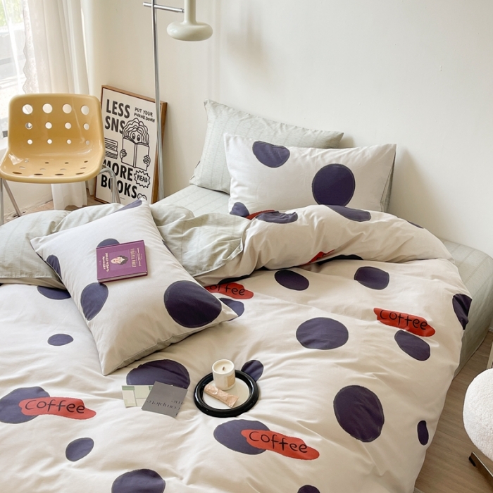 91家纺网 家纺一手货源 找家纺 时年 2023新款全棉印花优选系列四件套 库里