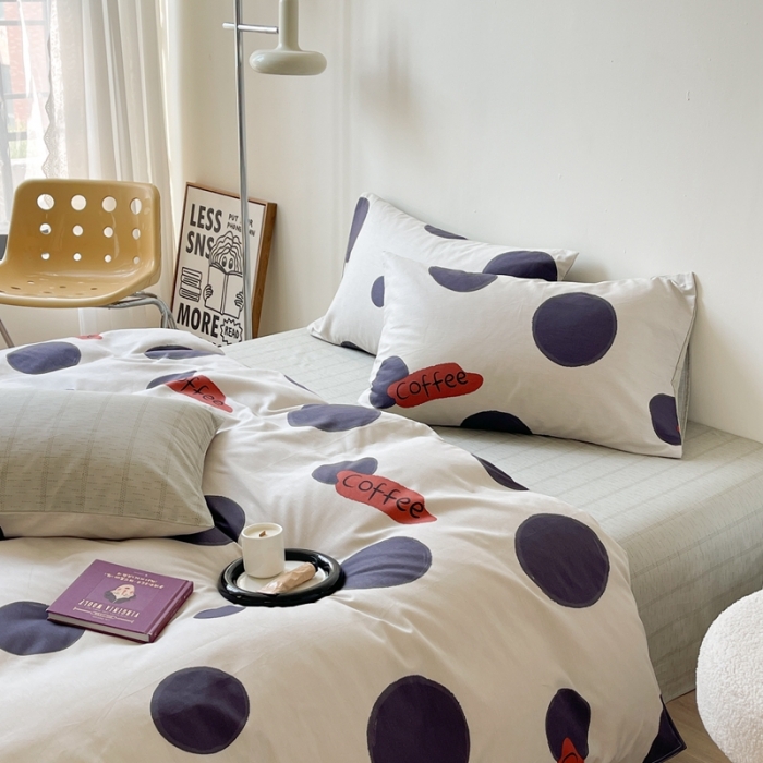 91家纺网 家纺一手货源 找家纺 时年 2023新款全棉印花优选系列四件套 库里