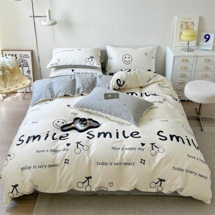 时年 2023新款全棉印花优选系列四件套 美好时光