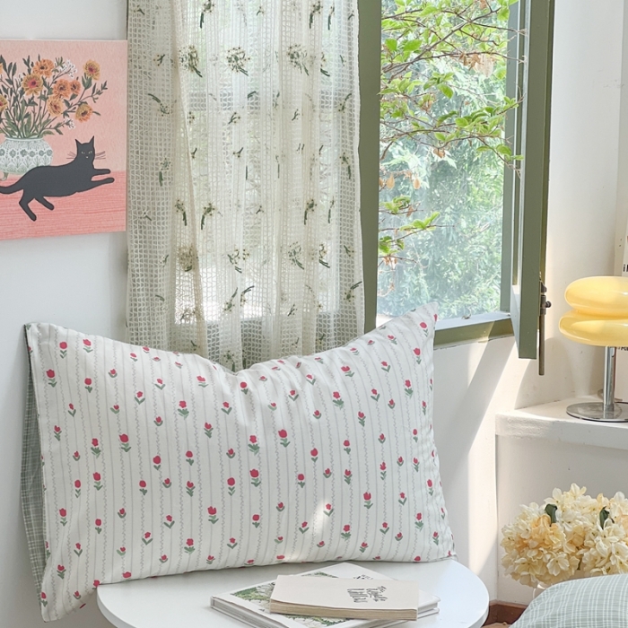 91家纺网 家纺一手货源 找家纺 时年 2023新款全棉印花优选系列四件套 小米花