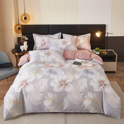 91家纺网 家纺一手货源 找家纺 （总）雲归梦 2023新款全棉AB版加厚四件套