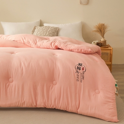 91家纺网 家纺一手货源 找家纺 （总）承柔 原棉大豆纤维被加厚冬被学生四季被芯功能被春秋被被子直播爆款