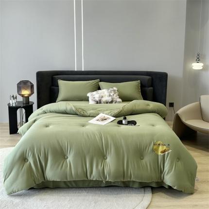 91家纺网 家纺一手货源 找家纺 （总）头等舱 2023新款云柔针织A类20大豆抗菌秋冬被（拍摄1）