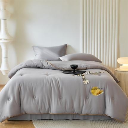 91家纺网 家纺一手货源 找家纺 （总）头等舱 2023新款云柔针织A类20大豆抗菌秋冬被（拍摄2）