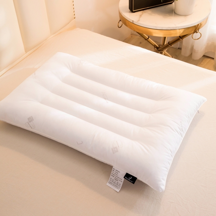 91家纺网 家纺一手货源 找家纺 （总）拾光枕芯 2023新款全棉印花抗病 毒低平枕