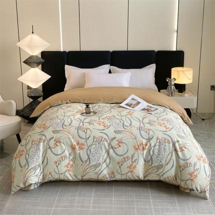 91家纺网 家纺一手货源 找家纺 （总）宝齐莱家纺 2023年全棉磨毛印花单被套