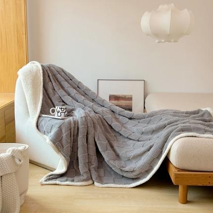 91家纺网 家纺一手货源 找家纺 （总）梦舒羽 2025直播新款高克重塔芙绒羊羔绒多功能盖毯毛毯