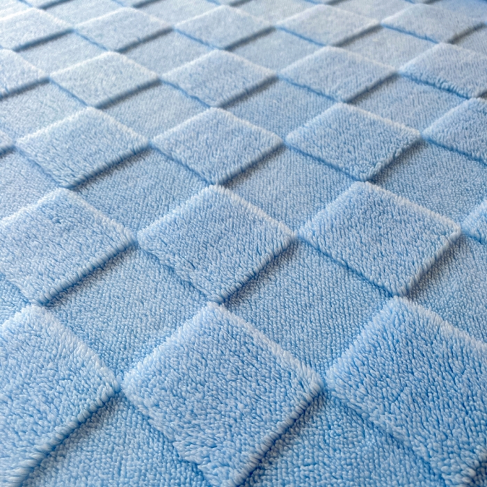 91家纺网 家纺一手货源 找家纺 梦舒羽 2025直播新款高克重塔芙绒羊羔绒多功能盖毯毛毯 棋盘格兰