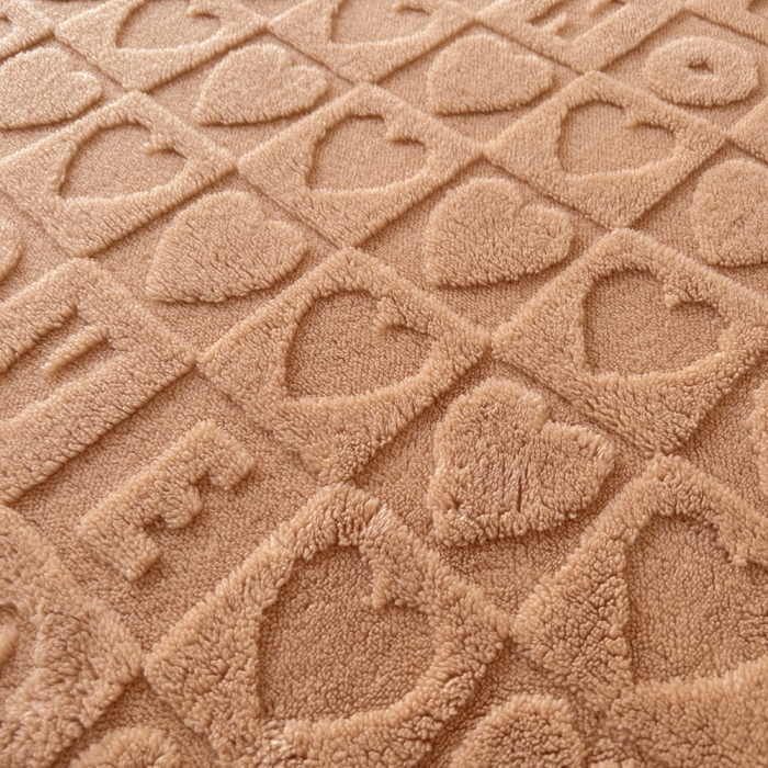 91家纺网 家纺一手货源 找家纺 梦舒羽 2025直播新款高克重塔芙绒羊羔绒多功能盖毯毛毯 简爱 咖