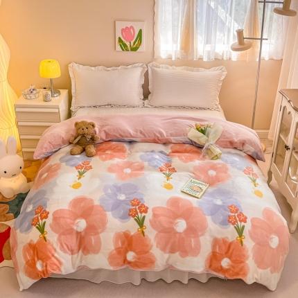 91家纺网 家纺一手货源 找家纺 （总）眠博士 2023新款系列9印花简单款三件套