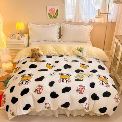 91家纺网 家纺一手货源 找家纺 （总）眠博士 2023新款系列9印花简单款三件套