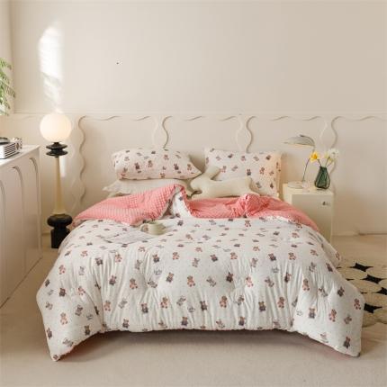 91家纺网 家纺一手货源 找家纺 （总）有货 2024新品新针织豆豆被