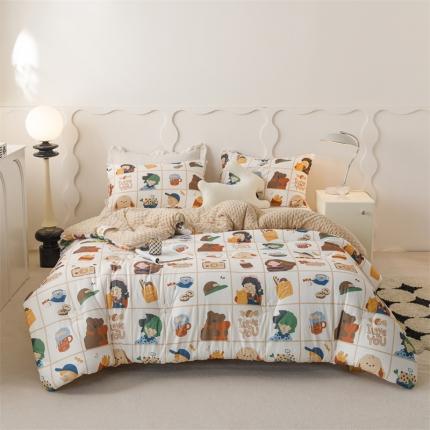 （总）有货 2024新品新针织豆豆被