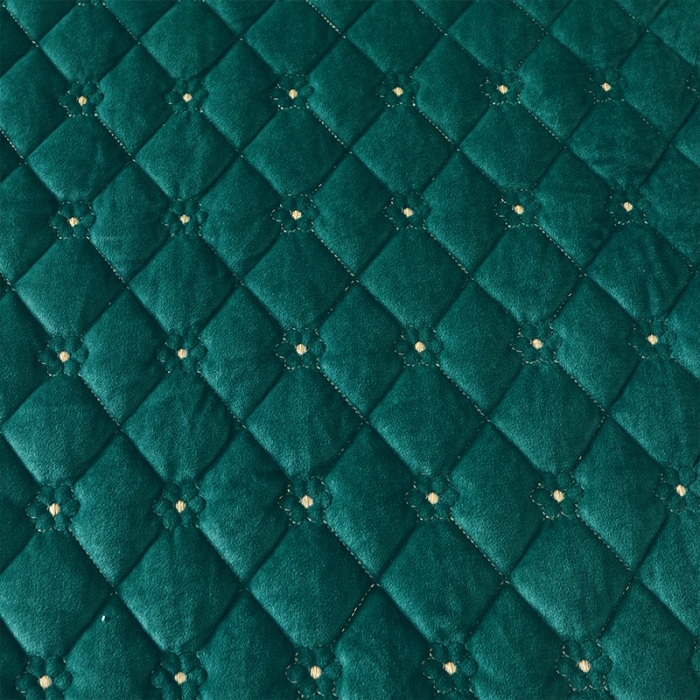 91家纺网 家纺一手货源 找家纺 （总）罗艺轩 2024新款欧洲风情宝宝绒可拆卸夹棉床裙三件套