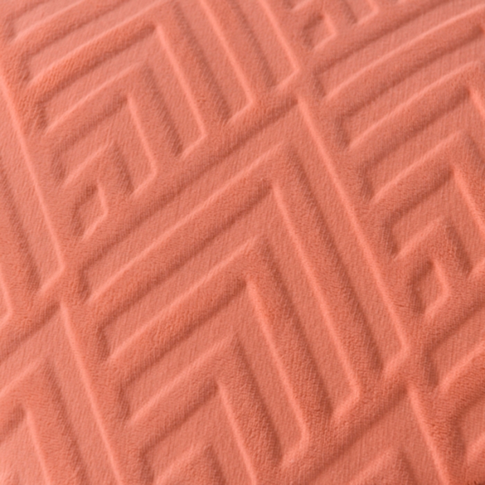 91家纺网 家纺一手货源 找家纺 南北家居 2024新款牛奶绒羊羔绒纯色加厚保暖冬被 落日橙