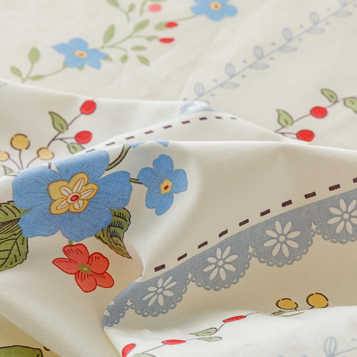 91家纺网 家纺一手货源 找家纺 麦伦 2023新款全棉单品A版单床单床笠-单床单 单品床单-浆果小兔