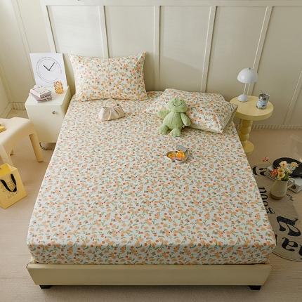 91家纺网 家纺一手货源 找家纺 （总）麦伦 2023新款全棉单品A版单床单床笠-单床笠