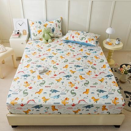 91家纺网 家纺一手货源 找家纺 （总）麦伦 2023新款全棉单品A版单床单床笠-单床笠