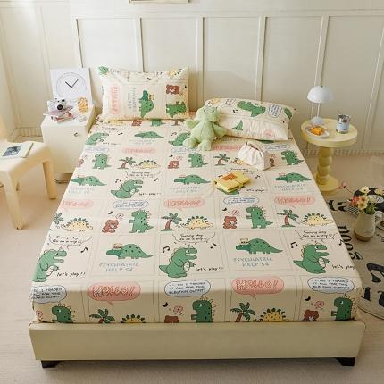 91家纺网 家纺一手货源 找家纺 （总）麦伦 2023新款全棉单品A版单床单床笠-单床笠