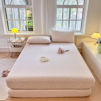 91家纺网 家纺一手货源 找家纺 （总）麦伦 2023新款全棉单品A版单床单床笠-单床笠