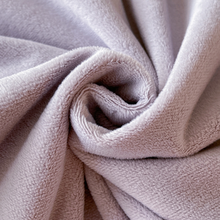 91家纺网 家纺一手货源 找家纺 嗯呢2023新款A类高克重婴儿绒牛奶绒埋绳保暖绒四件套 丁香紫