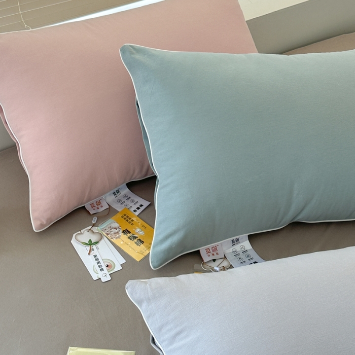 91家纺网 家纺一手货源 找家纺 （总）伟邦 2023新款有机棉蓬松枕