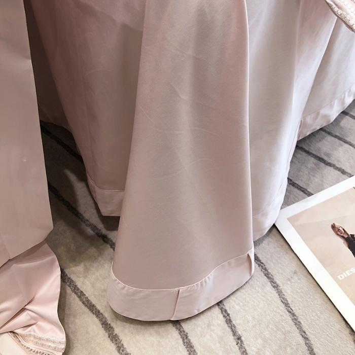 91家纺网 家纺一手货源 找家纺 黑白森林23款100支全棉四件套纯棉床上用品