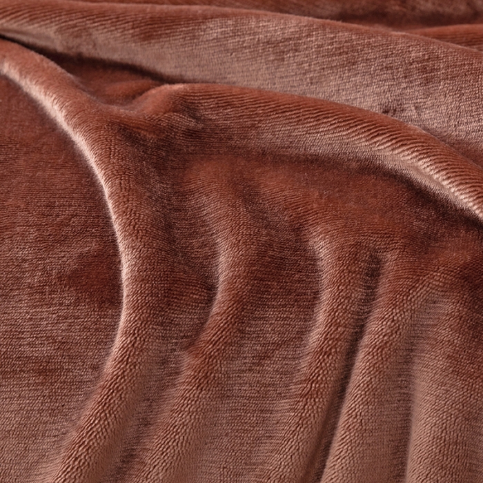 91家纺网 家纺一手货源 找家纺 欧邦 新款爆款纯色羊羔绒双层毛毯 亚麻咖