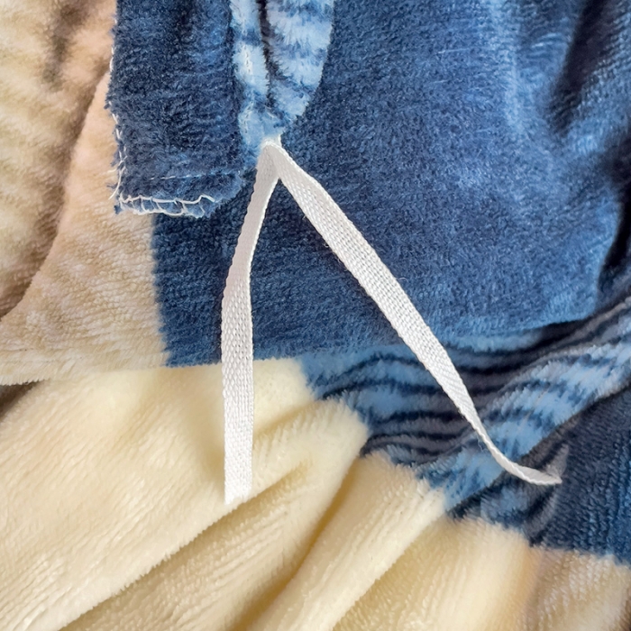 91家纺网 家纺一手货源 找家纺 西引力 2023新款加厚印花牛奶绒四件套法莱绒单被套直播格调蓝