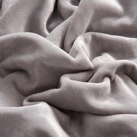 91家纺网 家纺一手货源 找家纺 畅畅家纺 2023新款A类雕花绒牛奶绒四件套 迪欧-灰