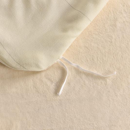 91家纺网 家纺一手货源 找家纺 畅畅家纺 2023新款A类雕花绒牛奶绒四件套 迪欧-奶白