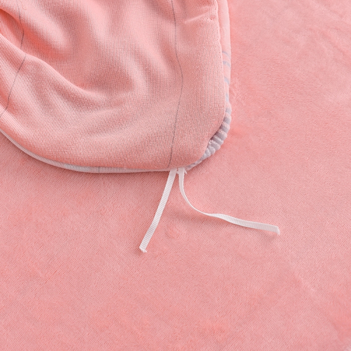 91家纺网 家纺一手货源 找家纺 畅畅家纺 2023新款A类雕花绒牛奶绒四件套 海棠花-粉