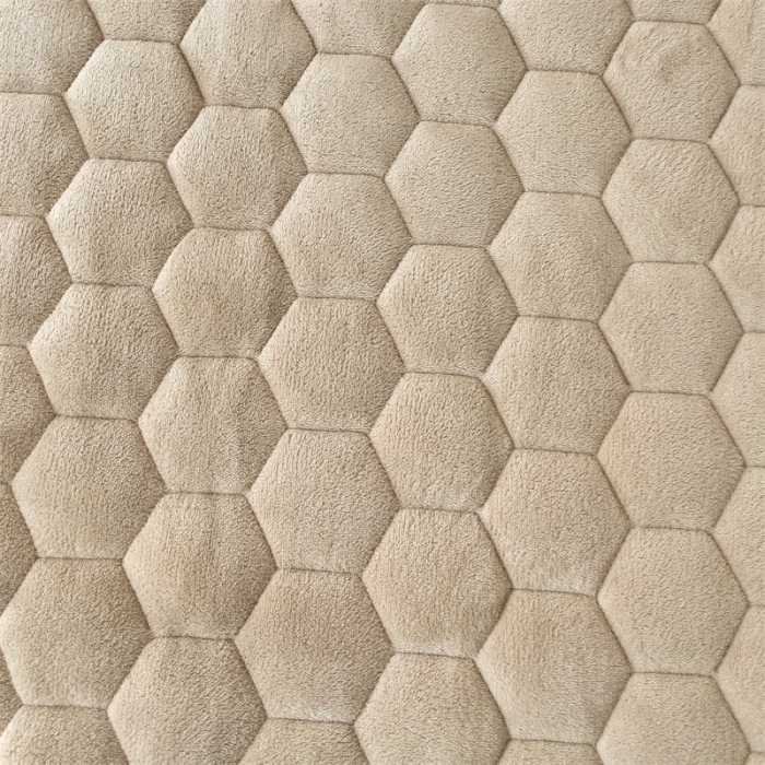 91家纺网 家纺一手货源 找家纺 梦舒羽 牛奶绒抗静电夹棉床笠床罩床单床盖床护垫套宿舍三件套 卡其米