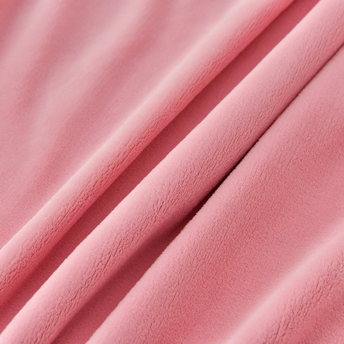 91家纺网 家纺一手货源 找家纺 畅畅家纺 2023高克重牛奶绒刺绣花四件套金貂法莱宝宝水晶雪花绒四件套 花海-粉+灰