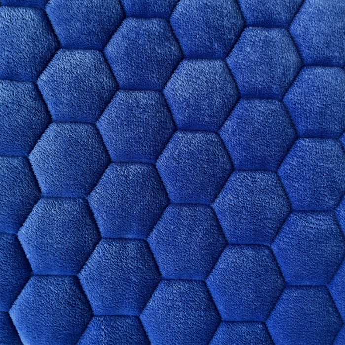 91家纺网 家纺一手货源 找家纺 梦舒羽 牛奶绒抗静电夹棉床笠床罩床单床盖床护垫套宿舍三件套 星空蓝