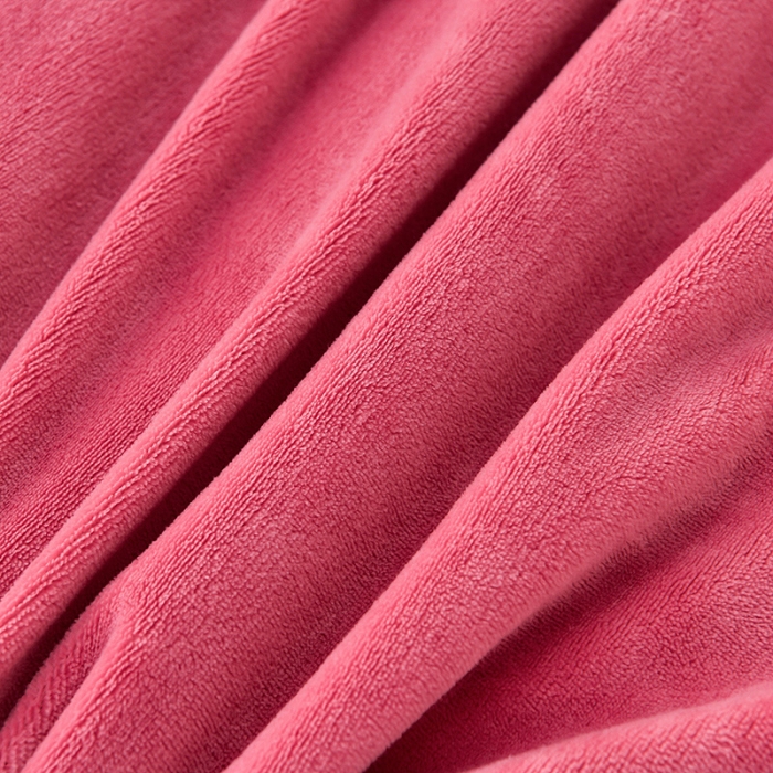 91家纺网 家纺一手货源 找家纺 畅畅家纺 2023高克重牛奶绒刺绣花四件套金貂法莱宝宝水晶雪花绒四件套 花海-红豆沙