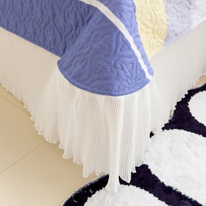 91家纺网 家纺一手货源 找家纺 冬然 2023新款全棉床盖纯棉床盖夹棉床单全棉床单纯棉床单休闲生活